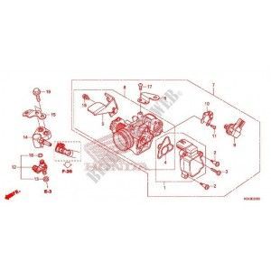 CUERPO INYECCION HONDA FORZA 300 2013 AL 2021 