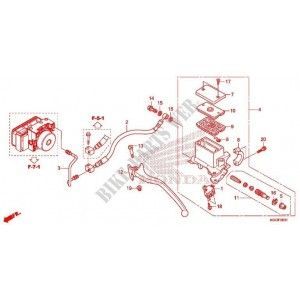 BOMBA FRENO TRASERA IZQUIERDA HONDA FORZA 300 FIG 4